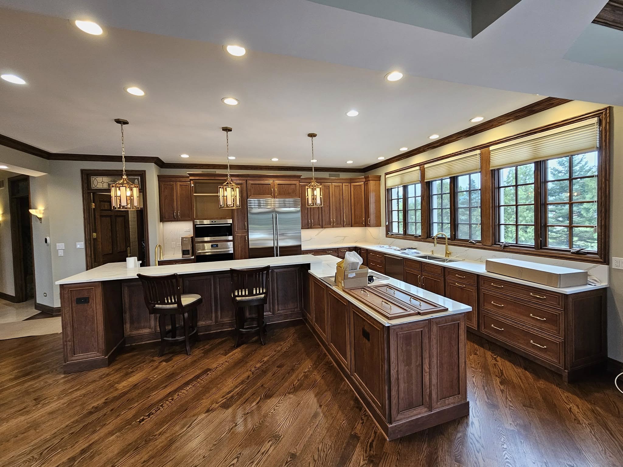 ceiling light installation