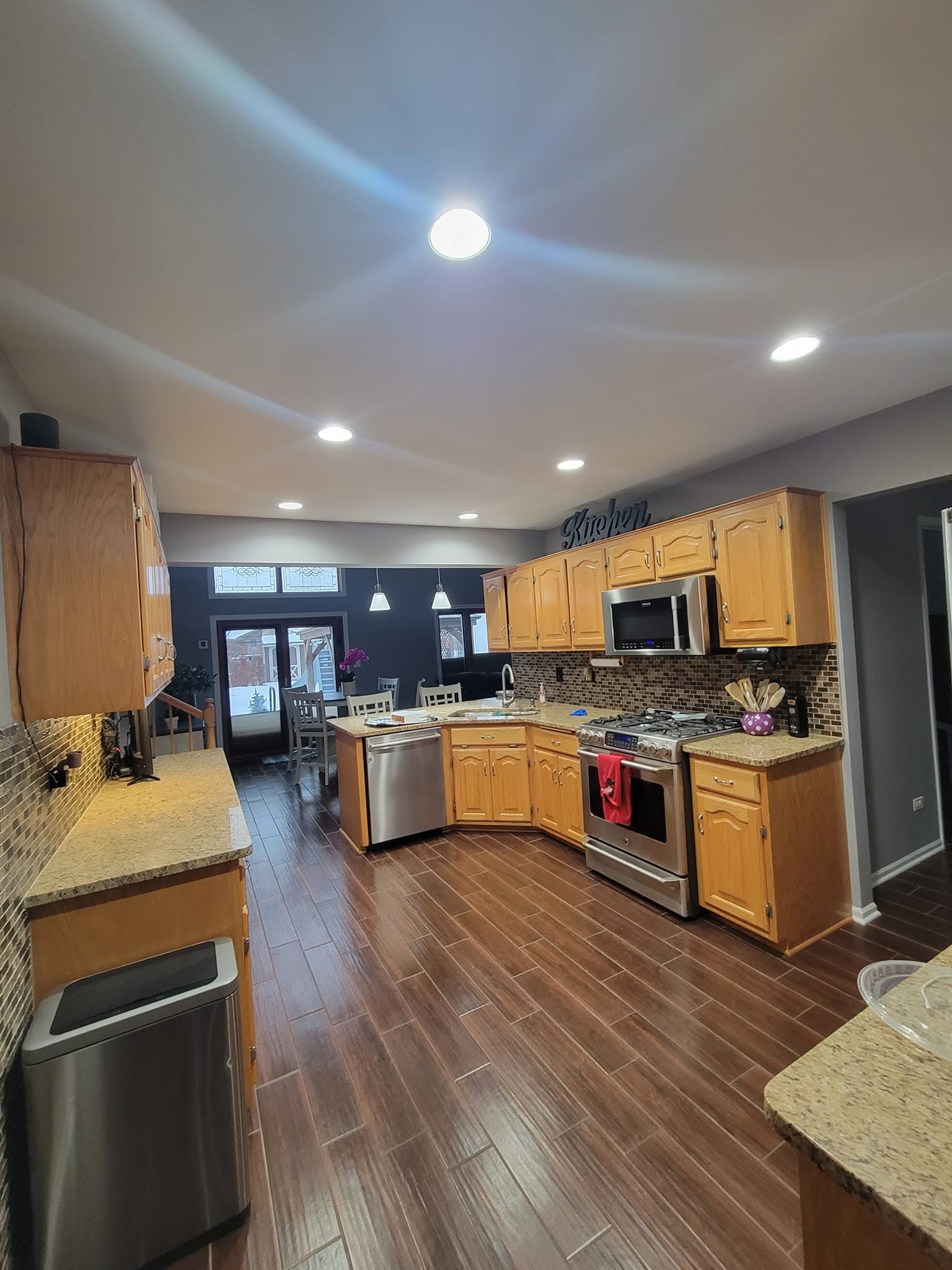 electrical fixture installation